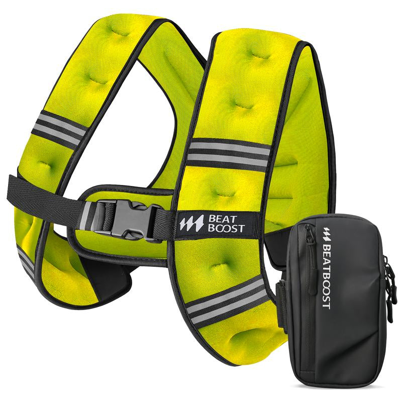 Weighted Vest for Women Men Beatboost 5 10 15 20 25 30Lb Weight Vest with Lronsand for Walking Strength Trainingrunning Workout